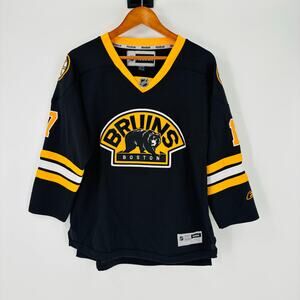 Boston Bruins Alternate Jersey Size XL Youth Milan Lucic #17 Reebok NHL Sewn